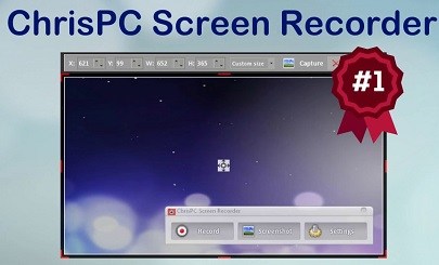 ChrisPC Screen Recorder 2018 1.60 Free Download 