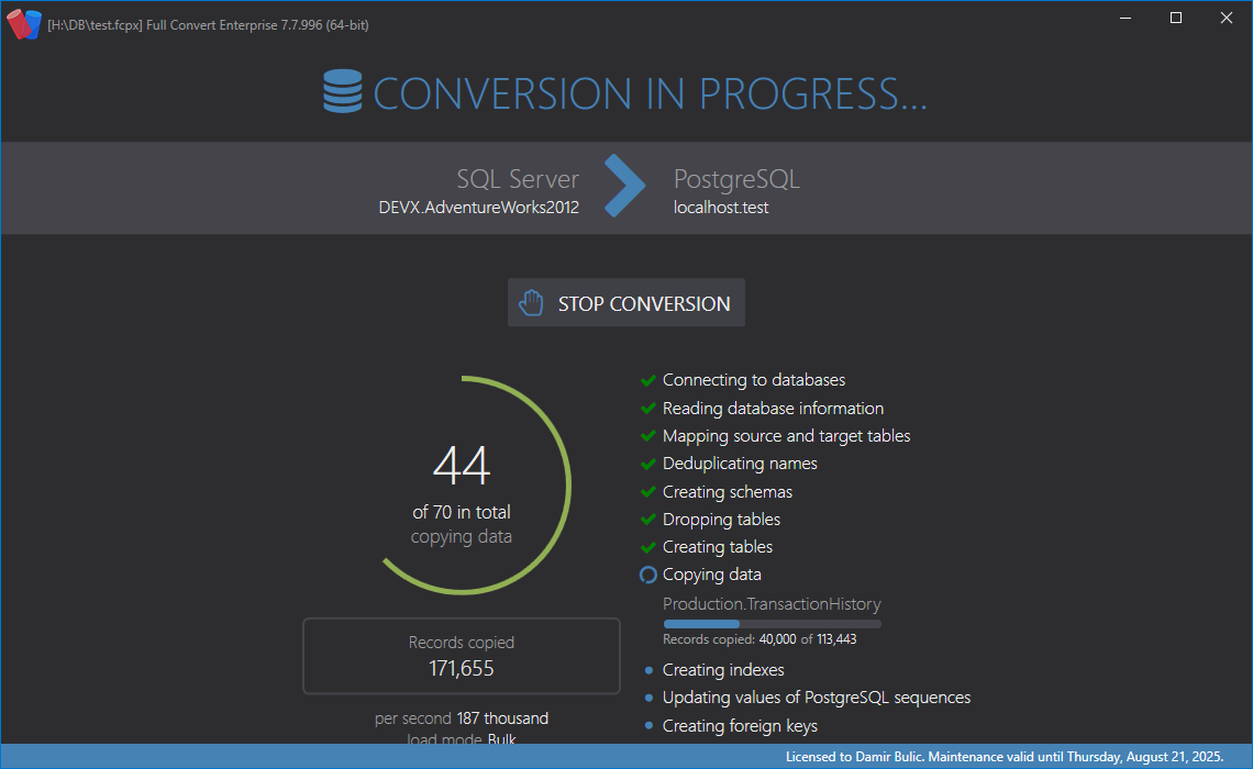 Full Convert Enterprise 18.0 Free Download