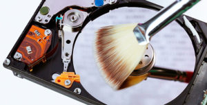 How does hard disk wiping works
