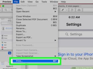 How to Combine PDF Files By Using MAC step 9