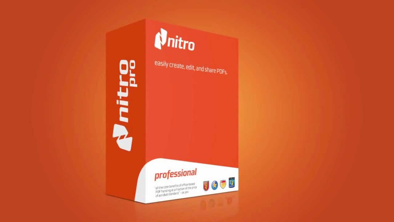 install nitro pro 9