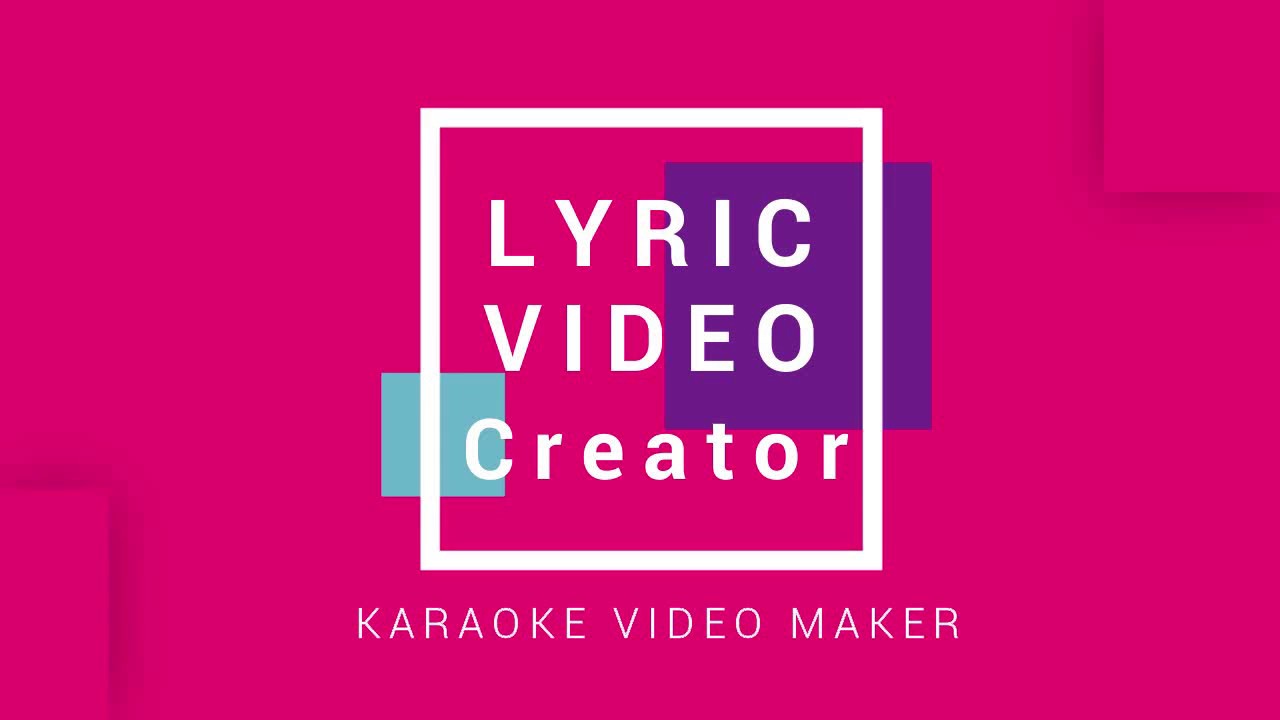 karaoke video creator